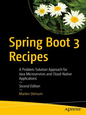 cover image of Spring Boot 3 Recipes